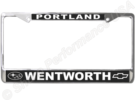 Custom Stainless Steel License Plate Frame 2 Hole Shown - Thread Is Worthless Without (500x500), Png Download