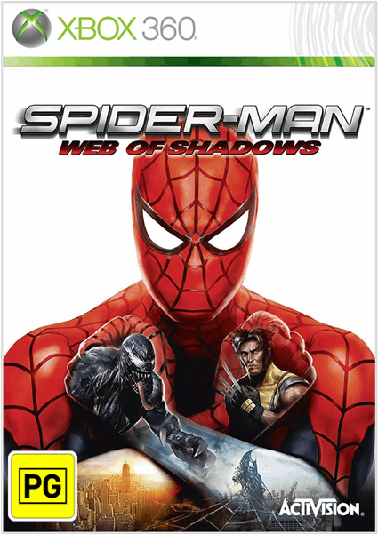 Spiderman Web Of Shadows Ps 3 (600x600), Png Download