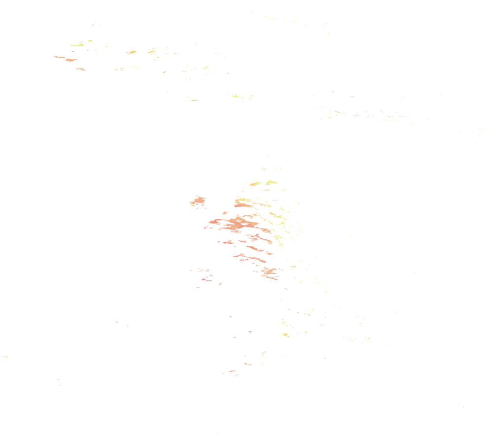 Fractional Snow Cover Map - Footprint (1024x1024), Png Download