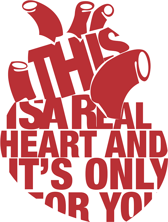 Real Heart (600x767), Png Download
