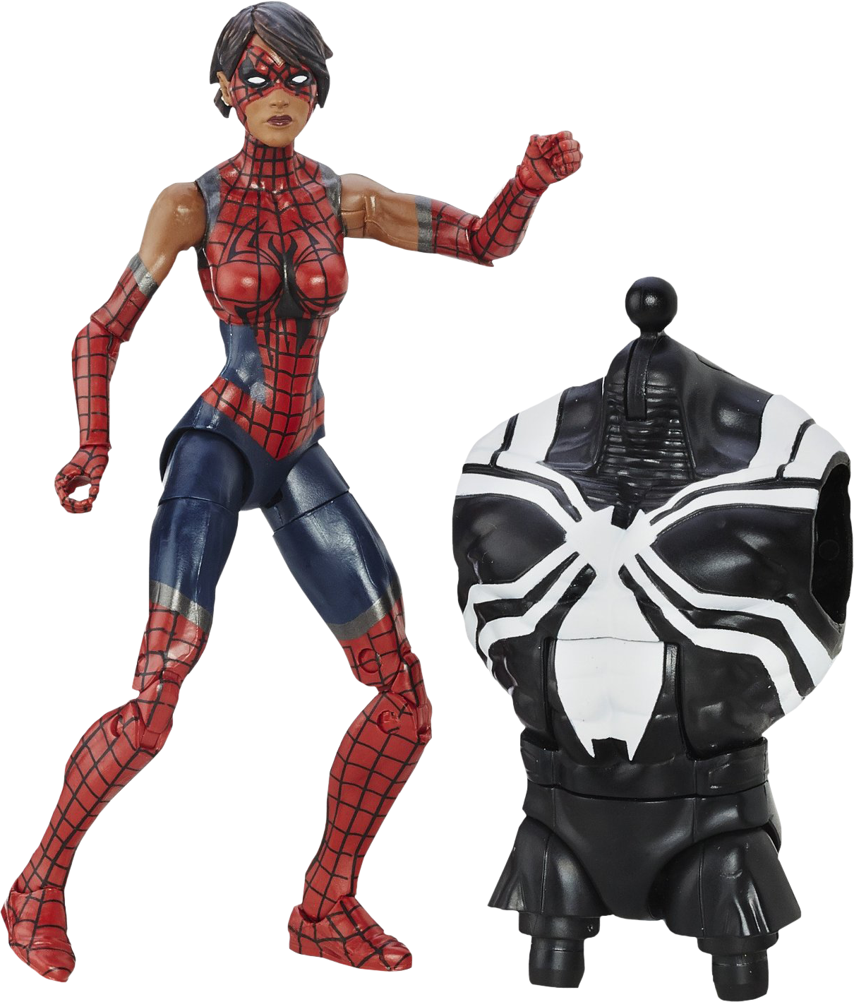 Amazing Spider Man - Marvel Legends Spider Girl (1210x1419), Png Download