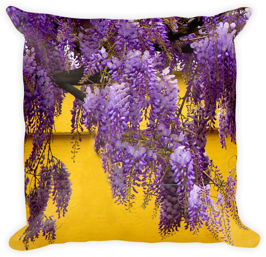 Minotaur And Bougainvillea Square Pillow - Cushion (1000x1000), Png Download