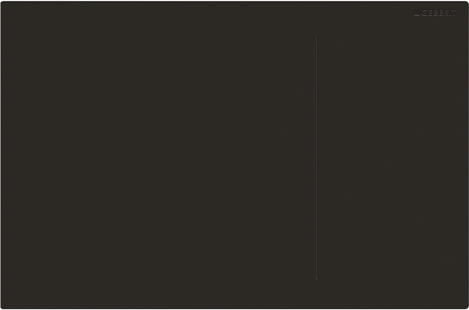 Geberit Sigma70 Matt Black Metal Reece - Parallel (1170x660), Png Download