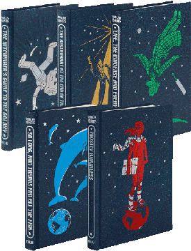 The Complete Hitchhiker Series - The Hitchhiker's Guide To The Galaxy (400x440), Png Download