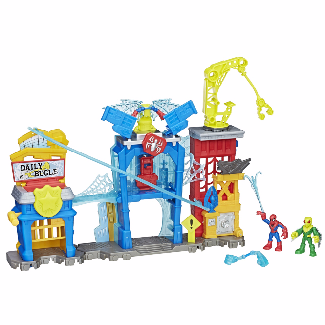 Playskool Heroes Marvel Super Hero Adventures Spider (1008x664), Png Download