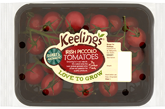 Tomatoes - Keelings Family Pack Strawberries (489x347), Png Download