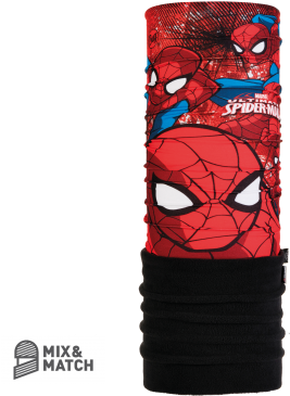 Buff Polar Neckwarmer - Black (380x380), Png Download