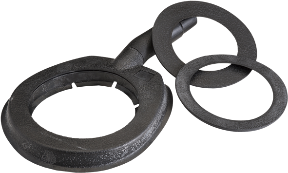 01 Dc11086 Large Dust Plate - Dust Collection System (600x600), Png Download