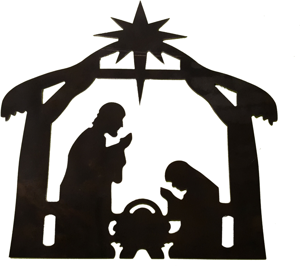 Svg Royalty Free Library Additional Sizes Available - Nativity Scene Transparent (1060x957), Png Download