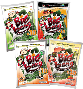 Grilled Seaweed Big Bang - Big Bang Seaweed Png (420x420), Png Download