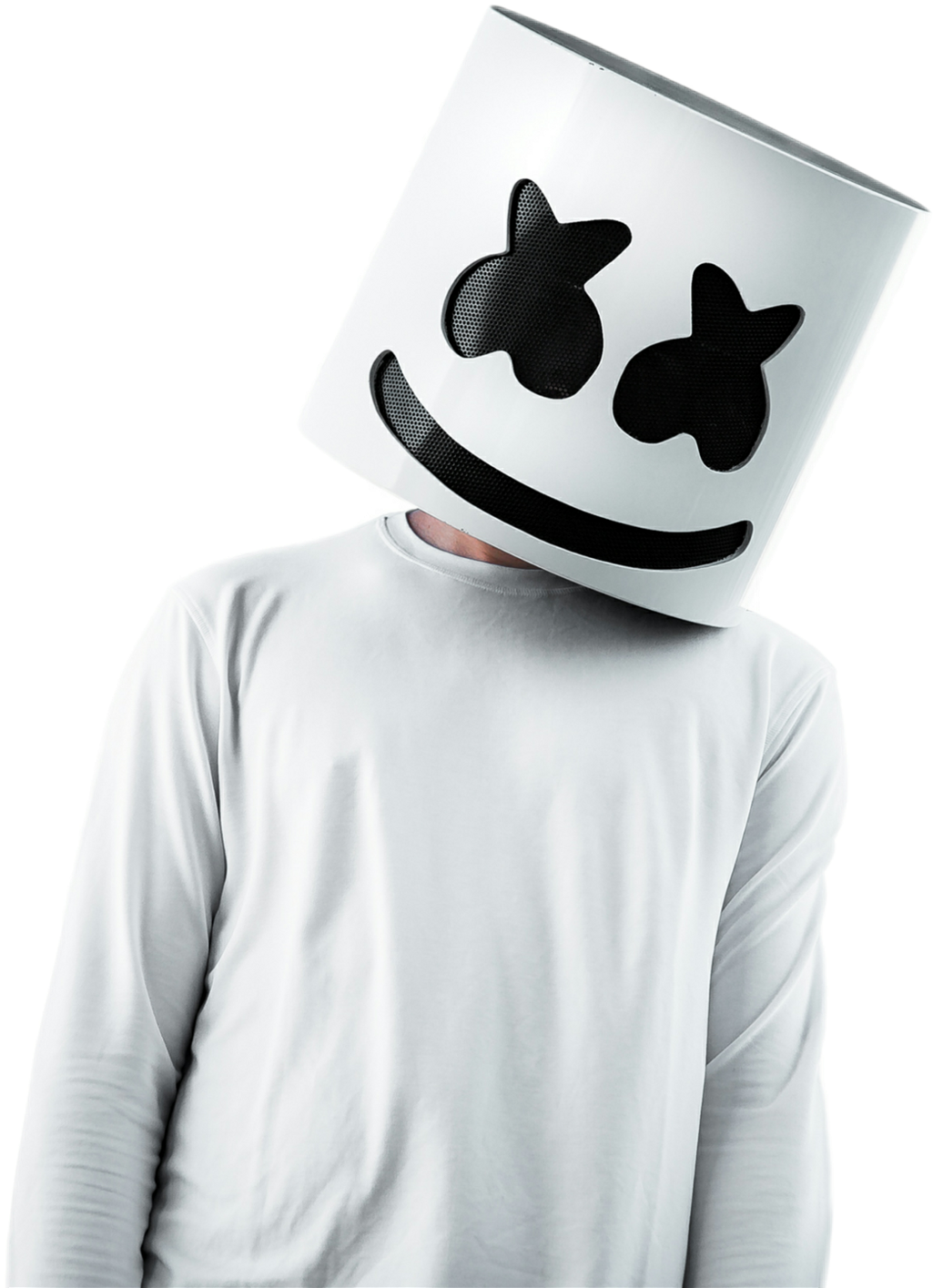 Marshmallow Marshmellow Dude Cool - Marshmello Wallpaper Iphone Hd (1024x1414), Png Download