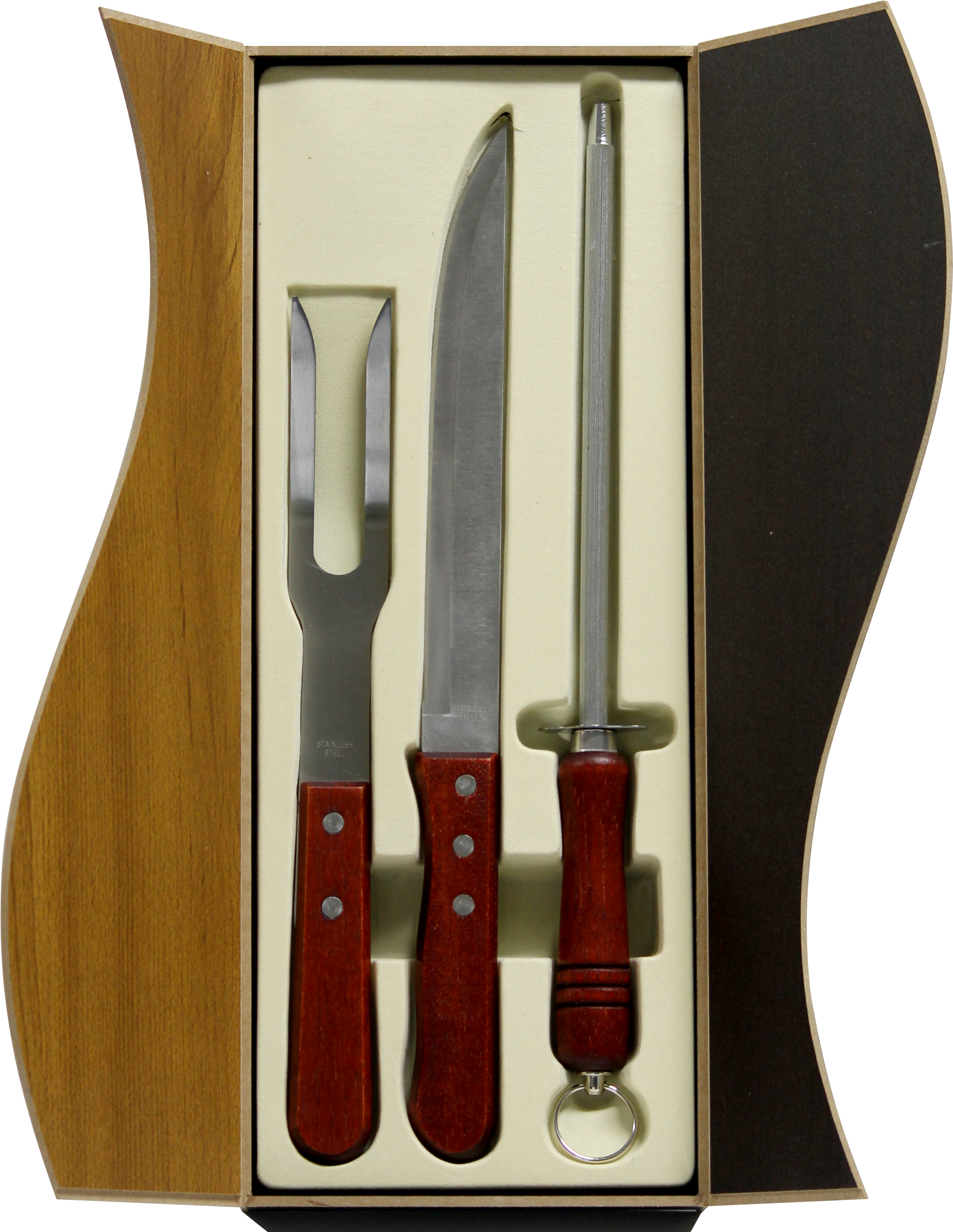 Gastro Chef 3-pc Carving Set (2640x3480), Png Download