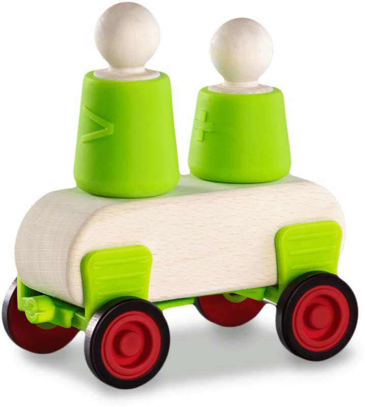 Block Science - Push & Pull Toy (1000x1000), Png Download