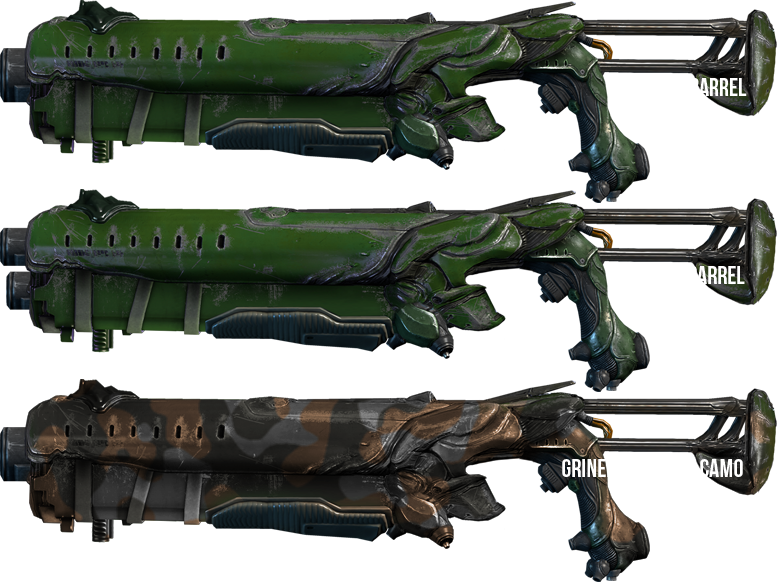 Download 2ci7ksp Warframe Grineer Weapon Concept Art PNG Image with No Background