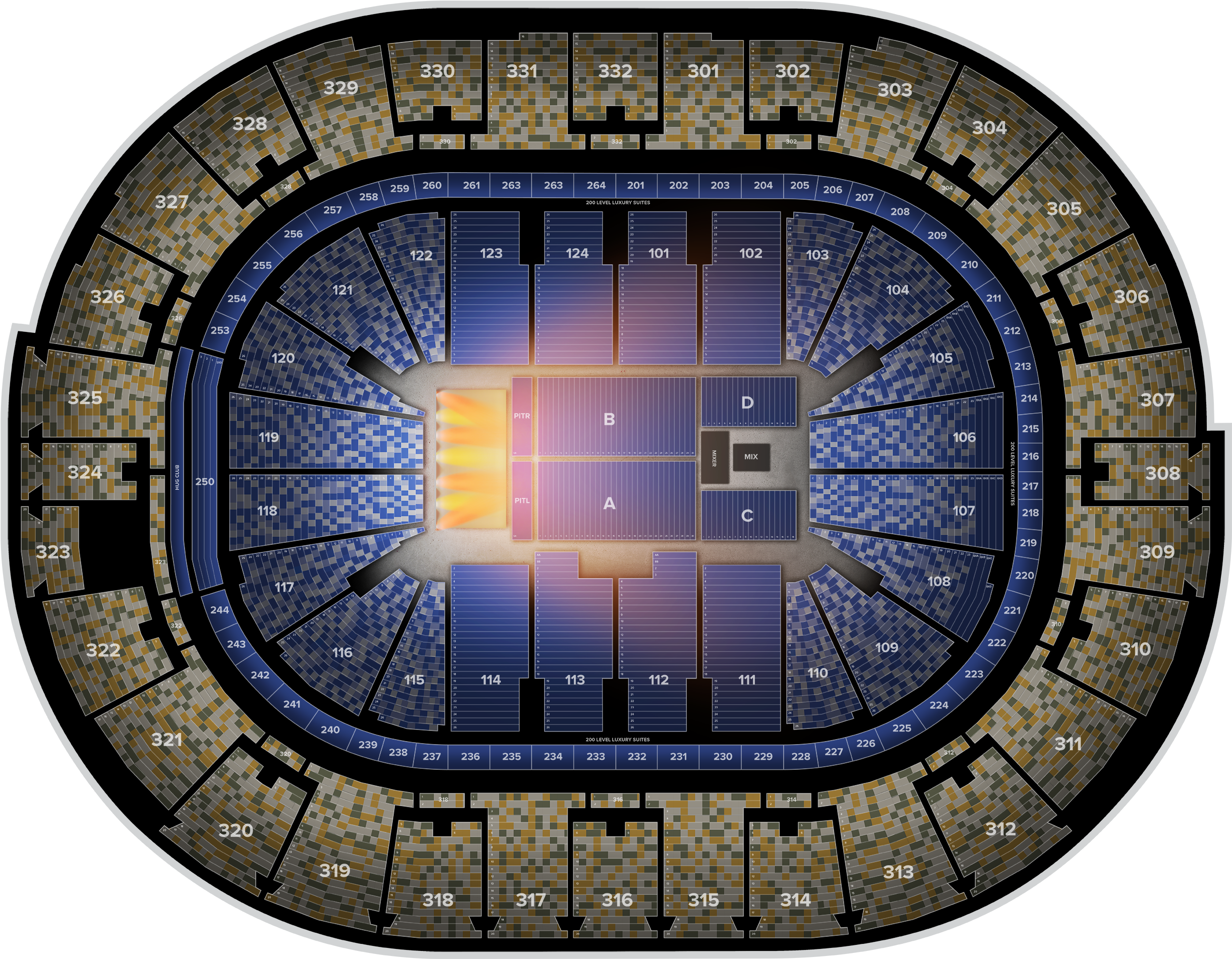 Smoothie King Center - Soccer-specific Stadium (2560x1936), Png Download