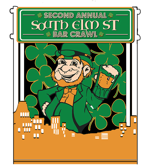 Otis & Wawa's 2nd Annual St - Cartoon (517x636), Png Download