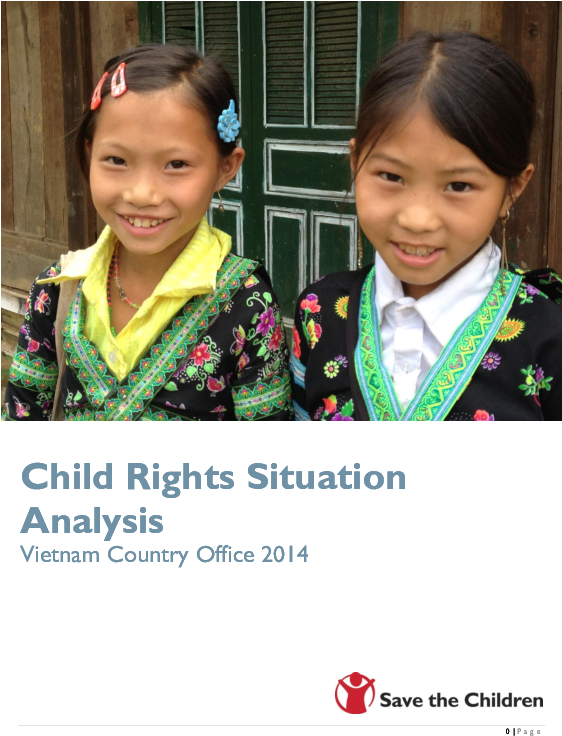 Child Rights Situation Analysis - Save The Children (595x842), Png Download