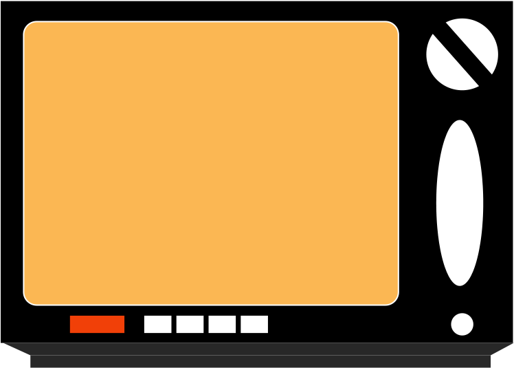 Television (1300x956), Png Download