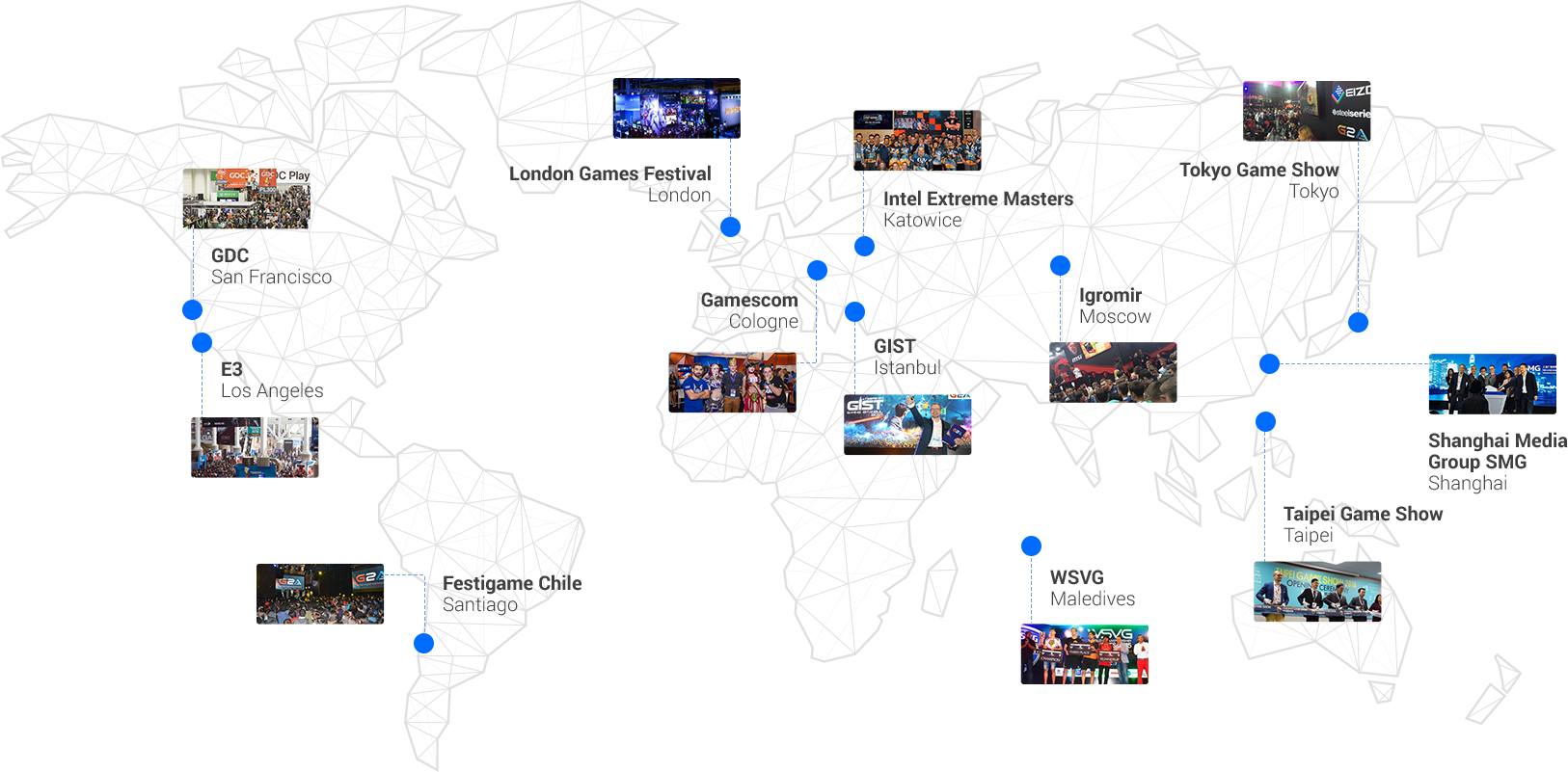 Past-events - Map (1626x801), Png Download