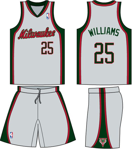The Milwaukee Bucks - Sports Jersey (525x589), Png Download
