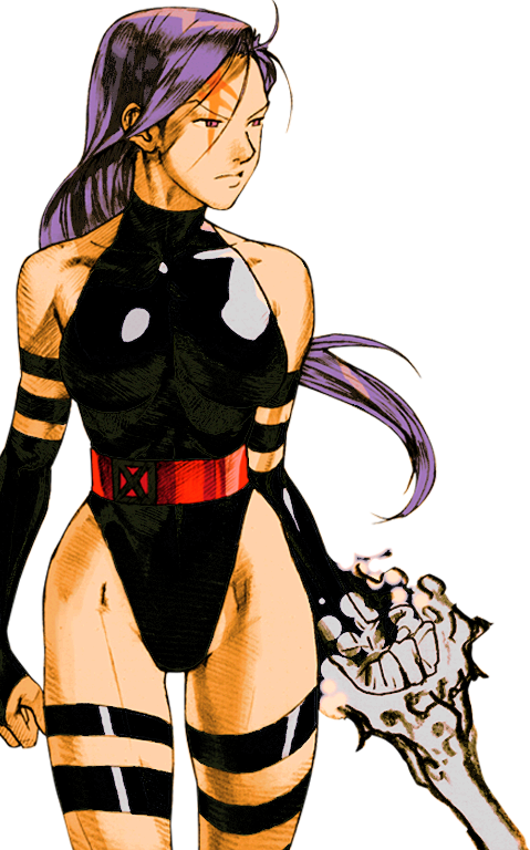 Marvel Vs Capcom 2 Psylocke By Hes6789 - Ryu Marvel Vs Capcom 2 (479x768), Png Download