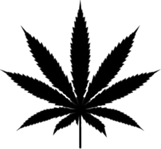 Grunge Tumblr Png - Marijuana Leaf Embroidery File (640x480), Png Download