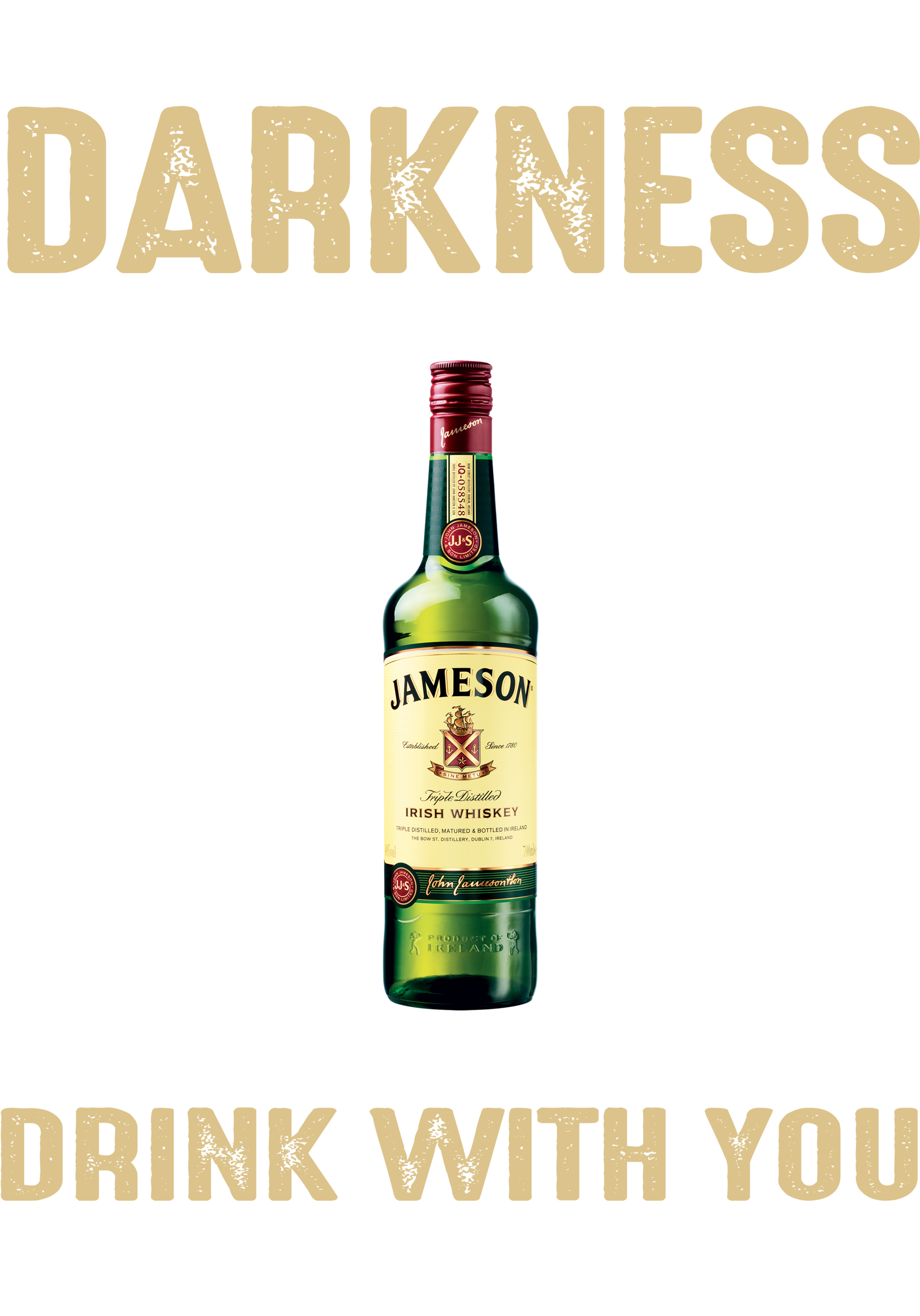 Download Jameson Irish Whiskey Hello Darkness My Old Friend Blended Whiskey Png Image With No Background Pngkey Com