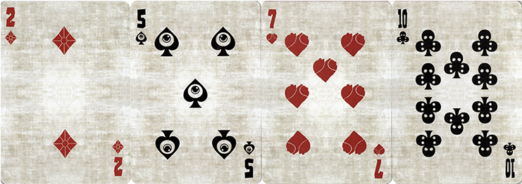 Monster Playing Cards - Placemat (740x416), Png Download