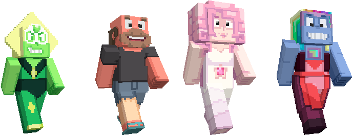 I'm Fine I'm Fine I'm Not Freaking Out You're Freaking - Steven Universe Minecraft Mash Up (748x421), Png Download
