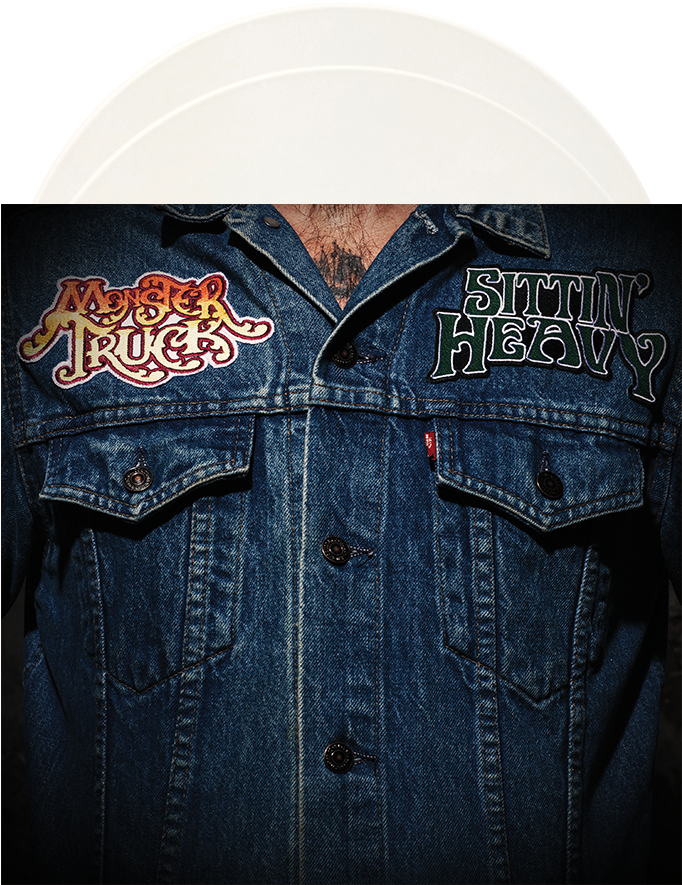 Sittin' Heavy - Monster Truck Sittin Heavy (700x1000), Png Download