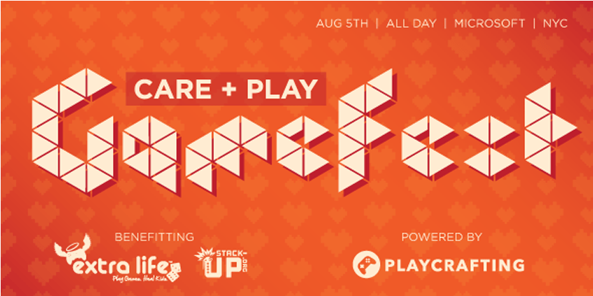 Donate To The Care & Play Charity Gamefest - Poster (850x510), Png Download