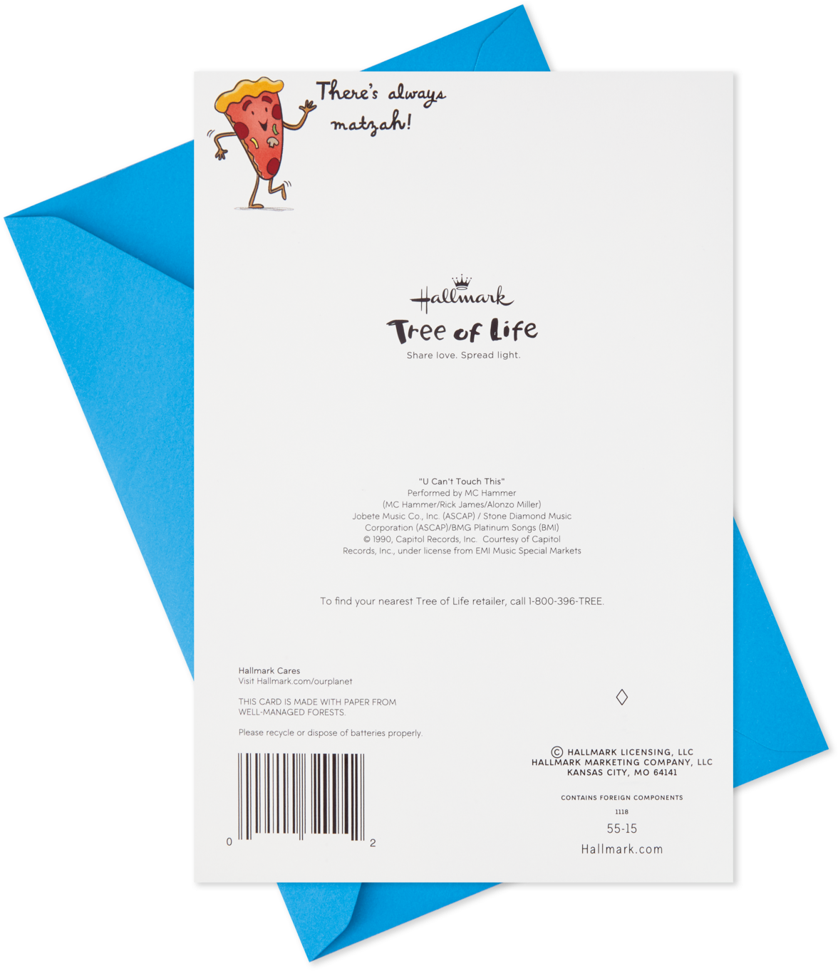 There's Always Matzah Musical Passover - Greeting Card (1470x1470), Png Download