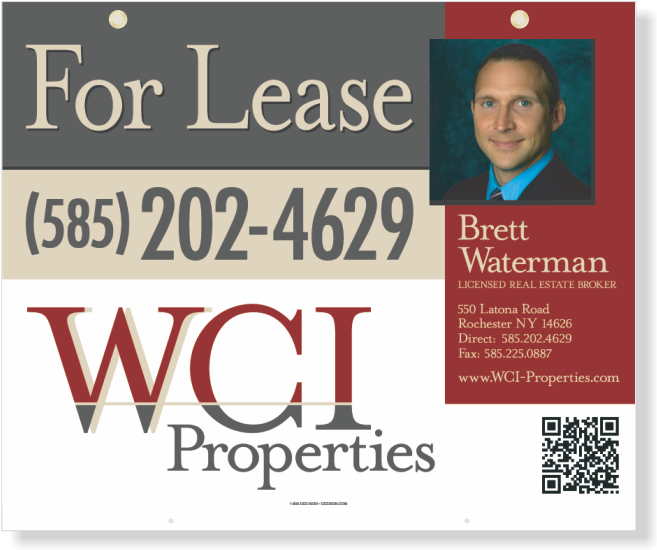 Independent Real Estate Hanging Sign Panels-24x30 Dg - Flyer (800x564), Png Download