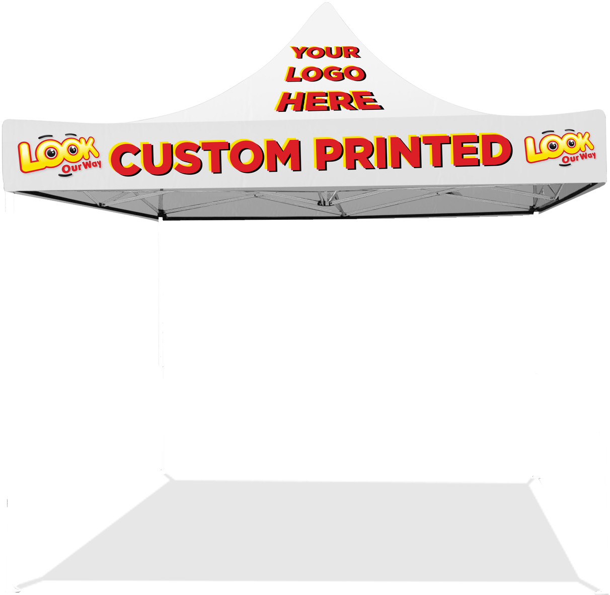 Custom - Canopy Top - 10'x10' - Canopy (1280x1280), Png Download