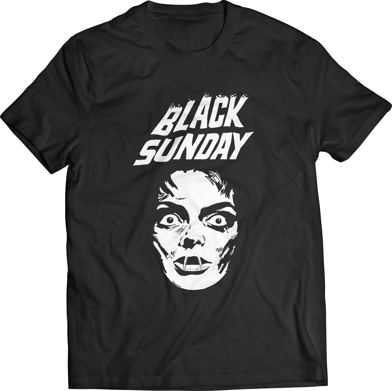 Mario Bava's "black Sunday" Face T-shirt - La Maschera Del Demonio (1960) (1518x1512), Png Download