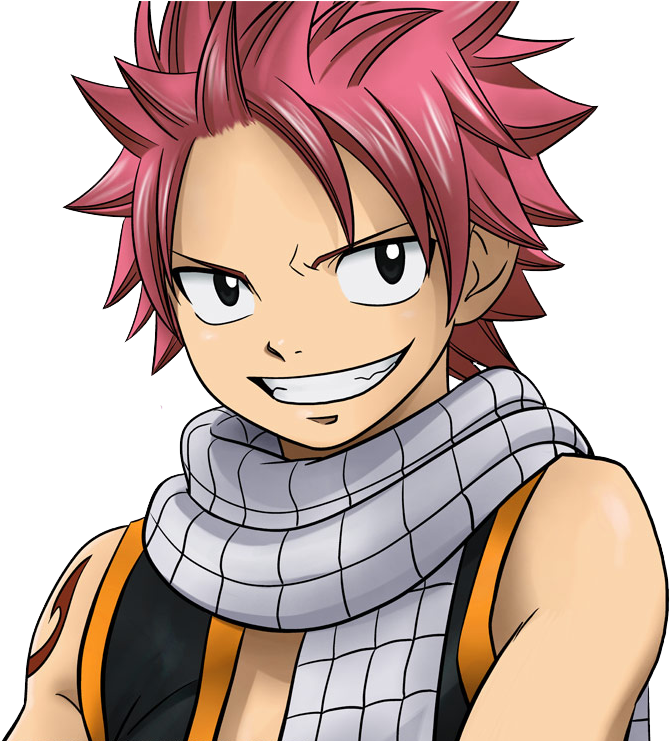 Anime Challenge Favourite Male Anime Character Png - Natsu From Fairy Tail (760x740), Png Download