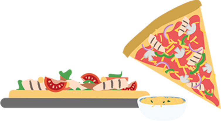 Pizza / Flatbread (754x414), Png Download