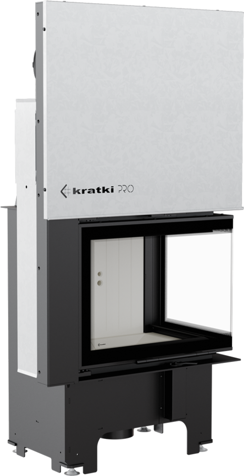 Fireplace Vn 610/430 Right Bs Guillotine - Fireplace (960x960), Png Download