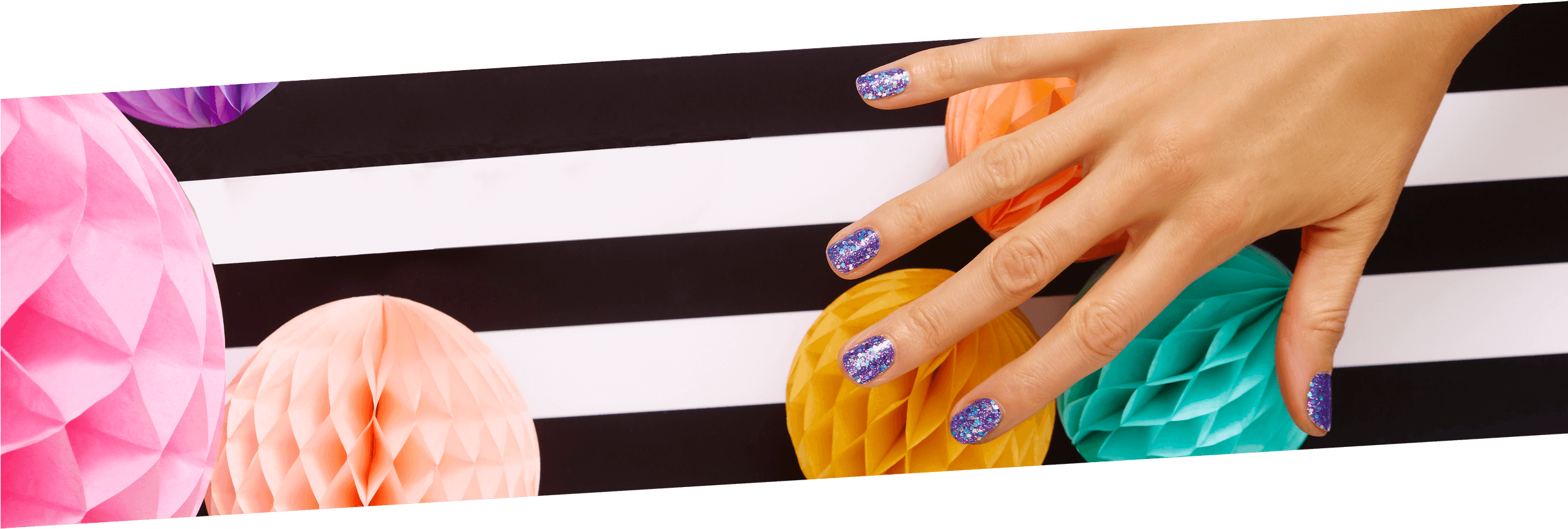 Color Street Nail Art (2500x852), Png Download