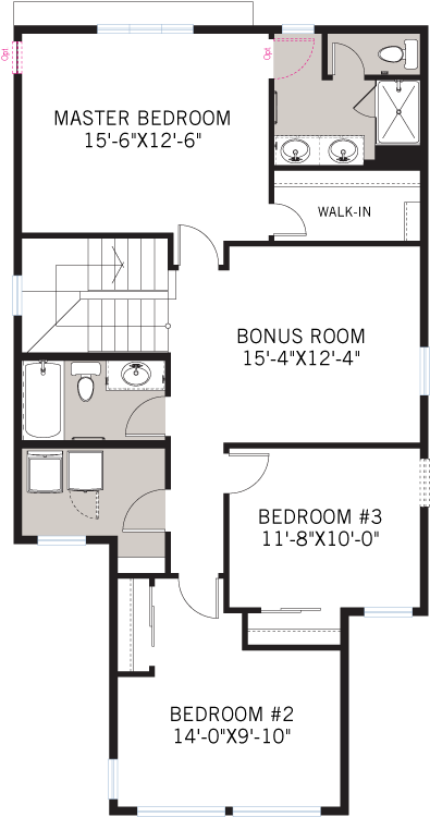 02 Aero-upper - Floor Plan (702x1116), Png Download