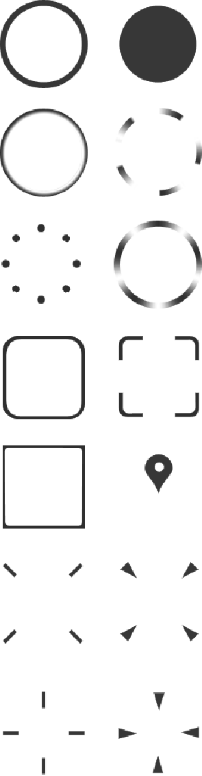 Some Shapes For The Cursor In Gazelaser (295x1129), Png Download