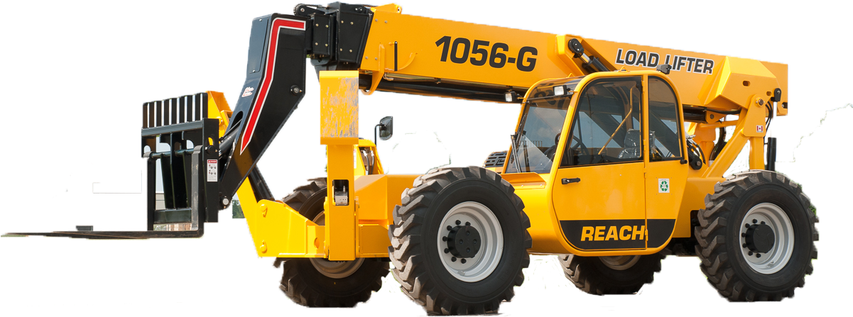 Rough Terrain Forklifts - Heavy Equipment Forklift (1200x803), Png Download