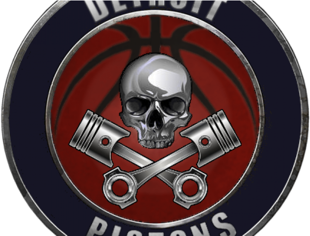Detroit Pistons Clipart Png - Skull (640x480), Png Download