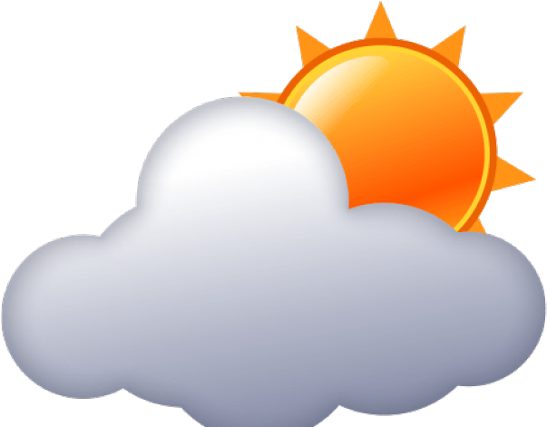 Clouds Clipart Sunshine - Sunny Emoji (640x480), Png Download