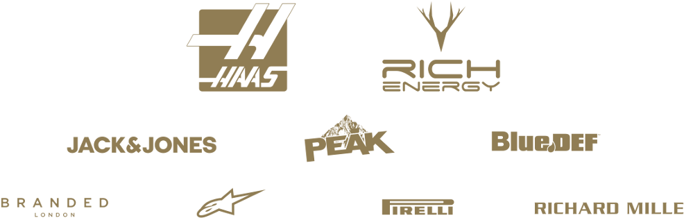 Footer Menu - Rich Energy Haas F1 Team Logo (1024x350), Png Download