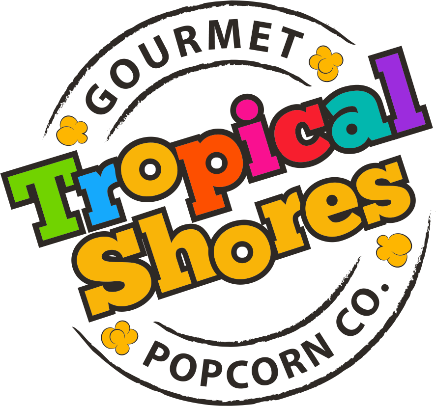Tropical Shores Popcorn - Tropical Shores Gourmet Popcorn Co. (887x827), Png Download
