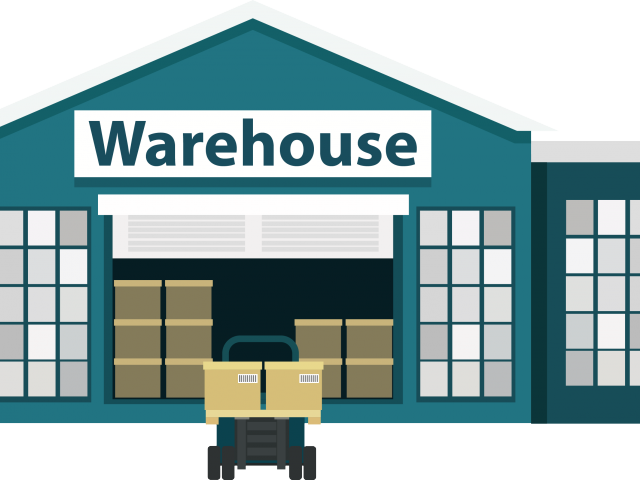 Warehouse Clip Art 19 Warehouse Jpg Free Huge Freebie - Warehouse Cartoon (640x480), Png Download