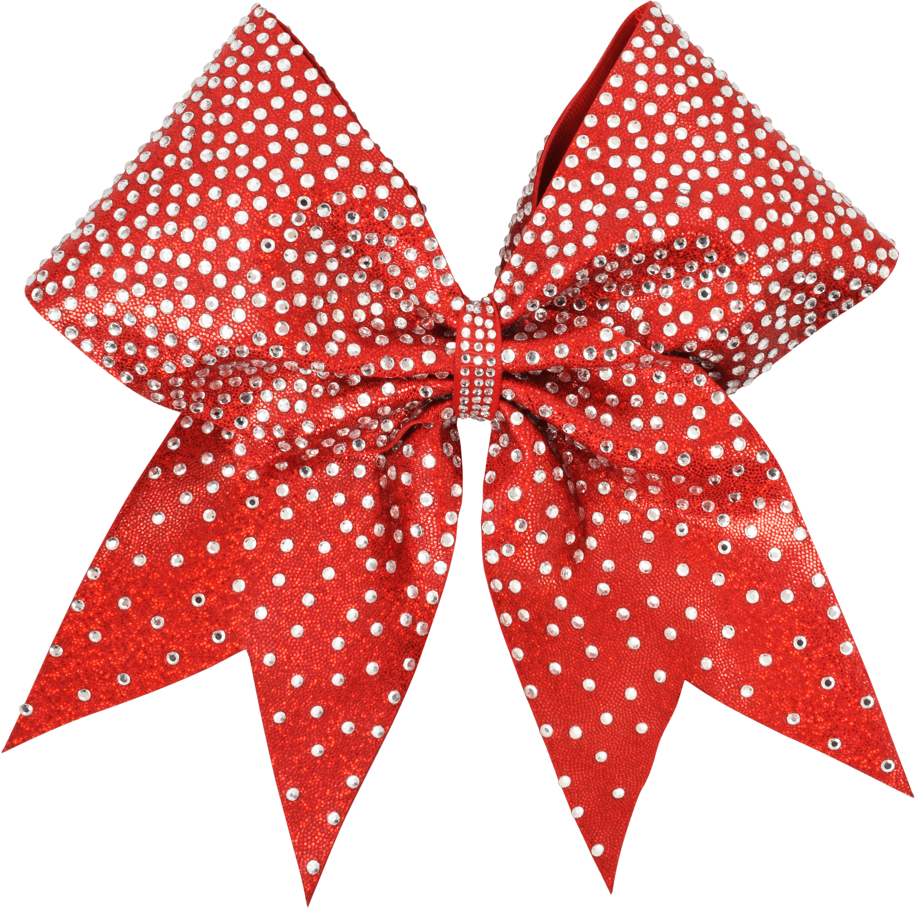 Cheer Bow And Arrows - Polka Dot (3347x3347), Png Download