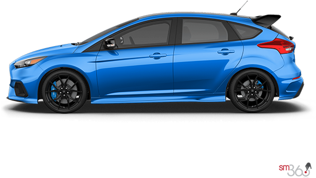 Ford Focus Rs 2018 Side View (640x480), Png Download