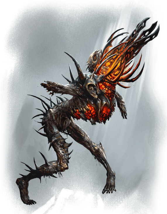 Fade To Silence Monsters (600x731), Png Download